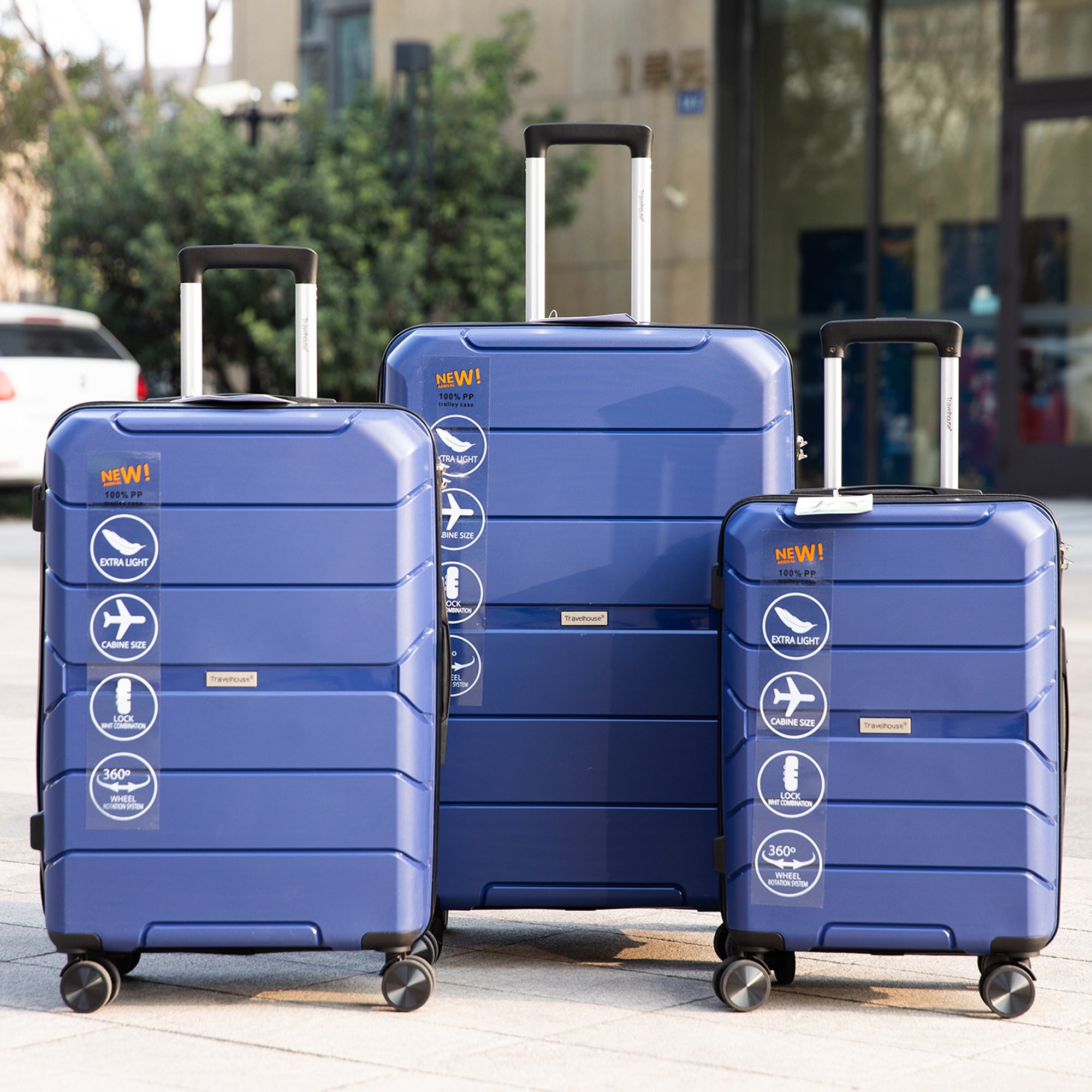 Paproos 3 PCS Luggage Set, LJC