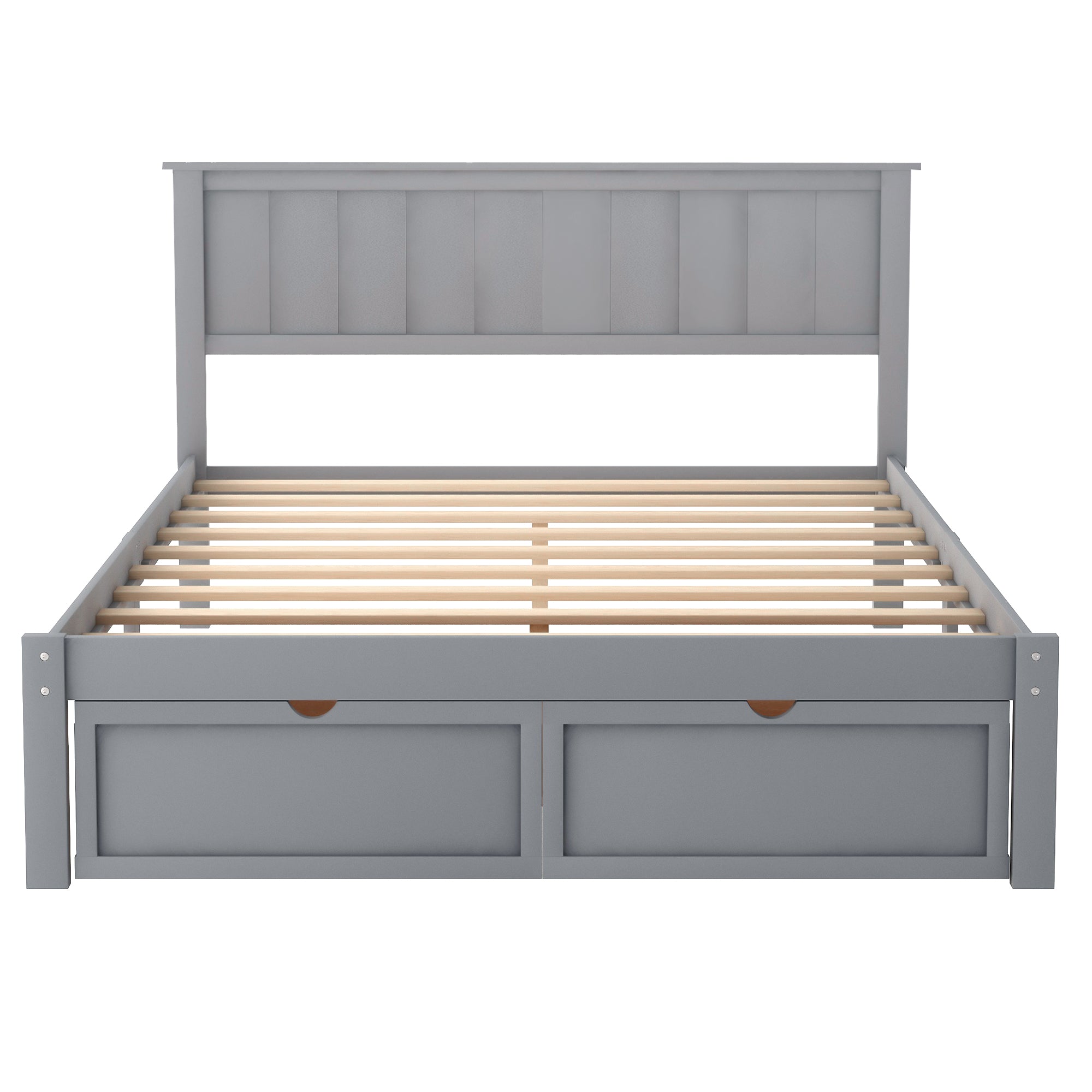 PAPROOS Full Bed with Storage