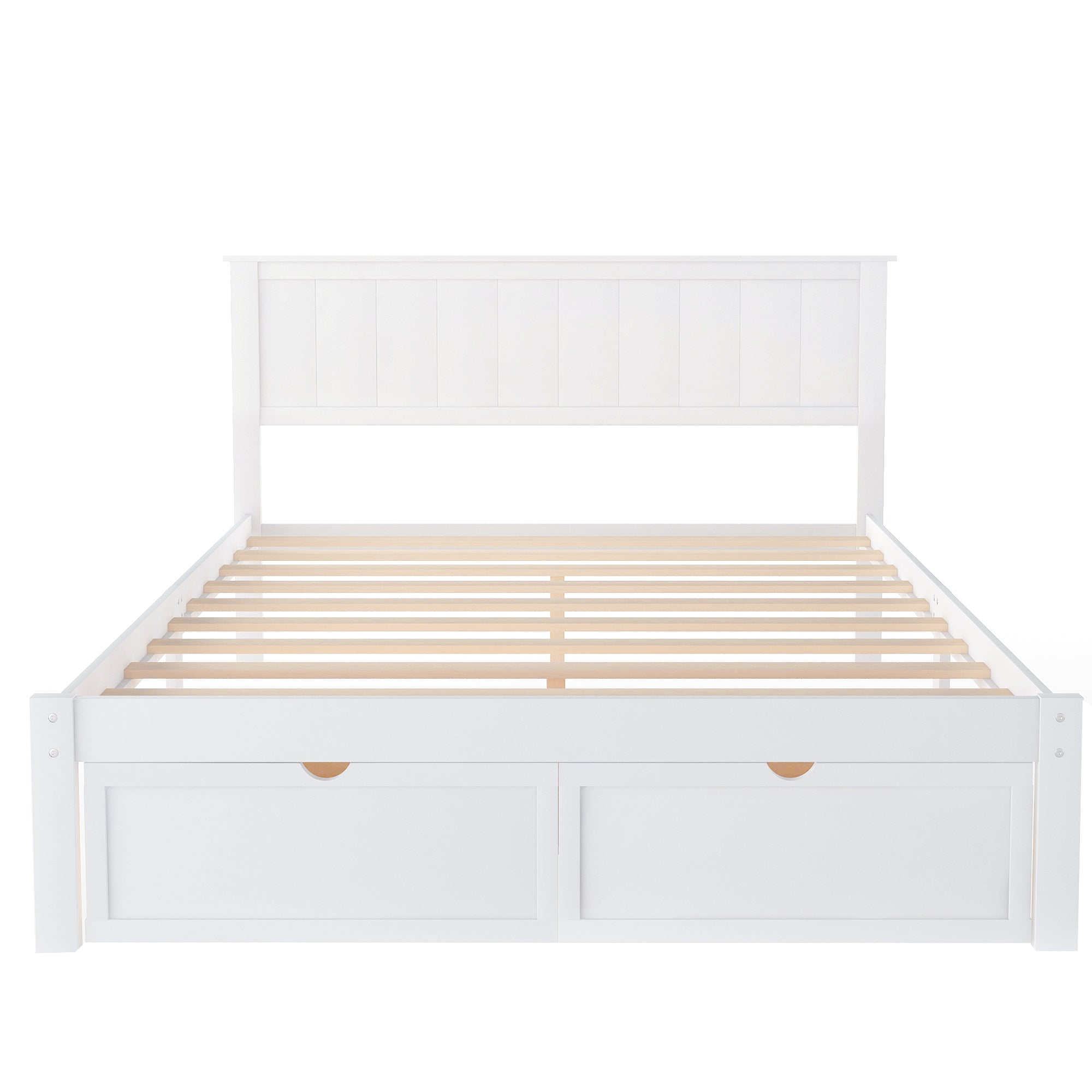 PAPROOS Full Bed with Storage