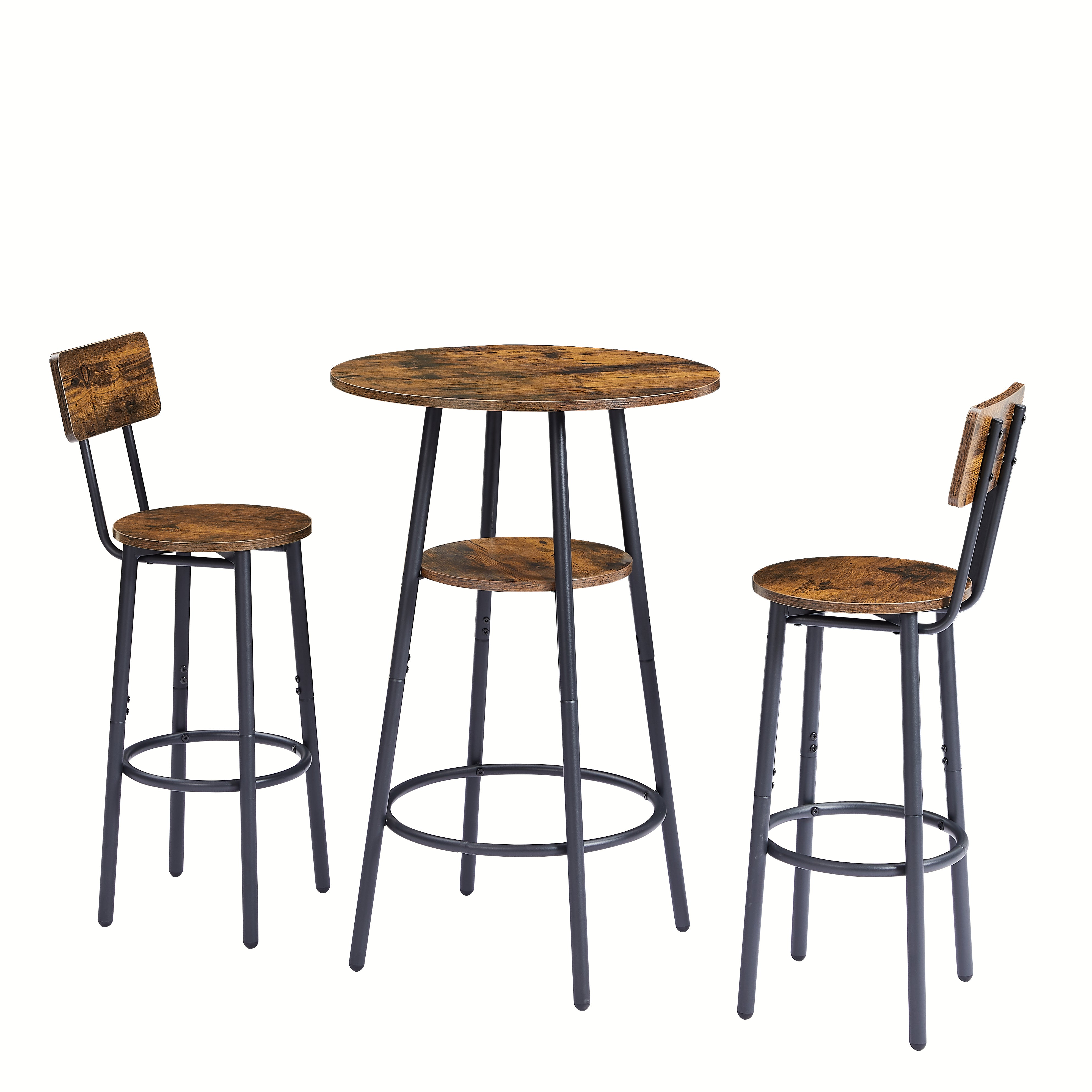 PAPROOS Bar Table Set for 2