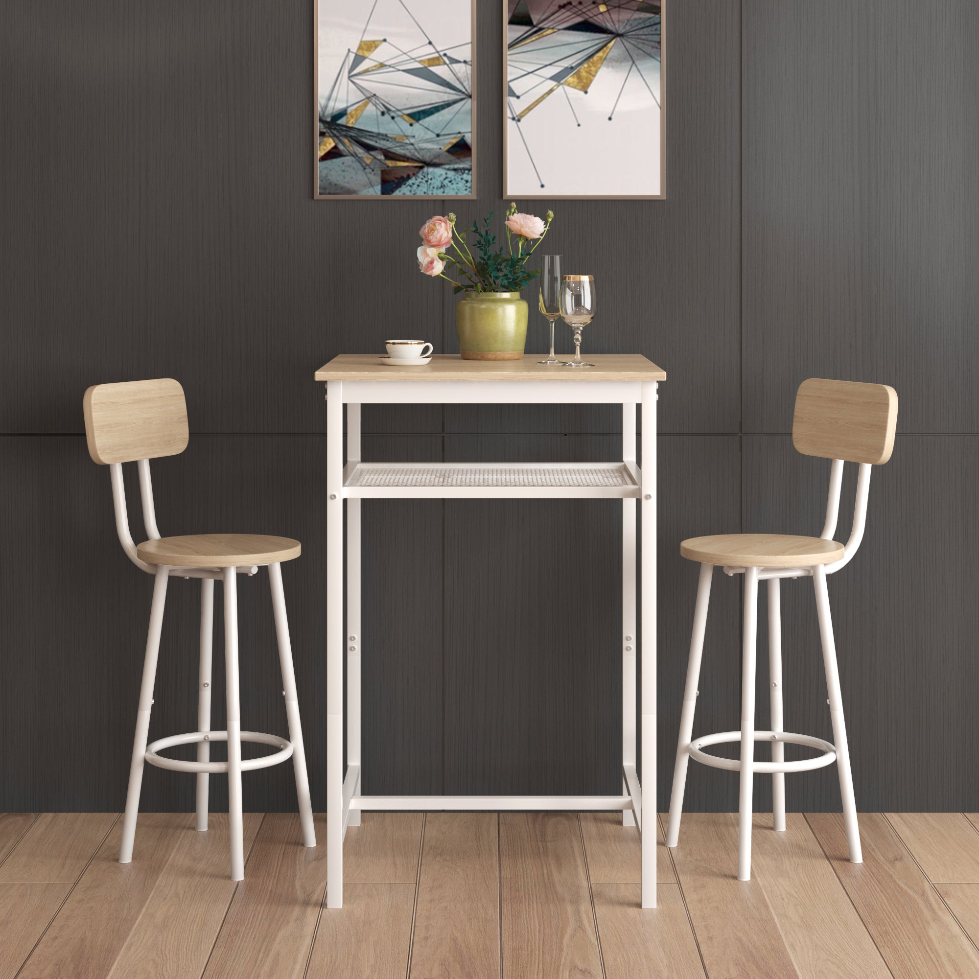 paproos Bar Table Set of 3