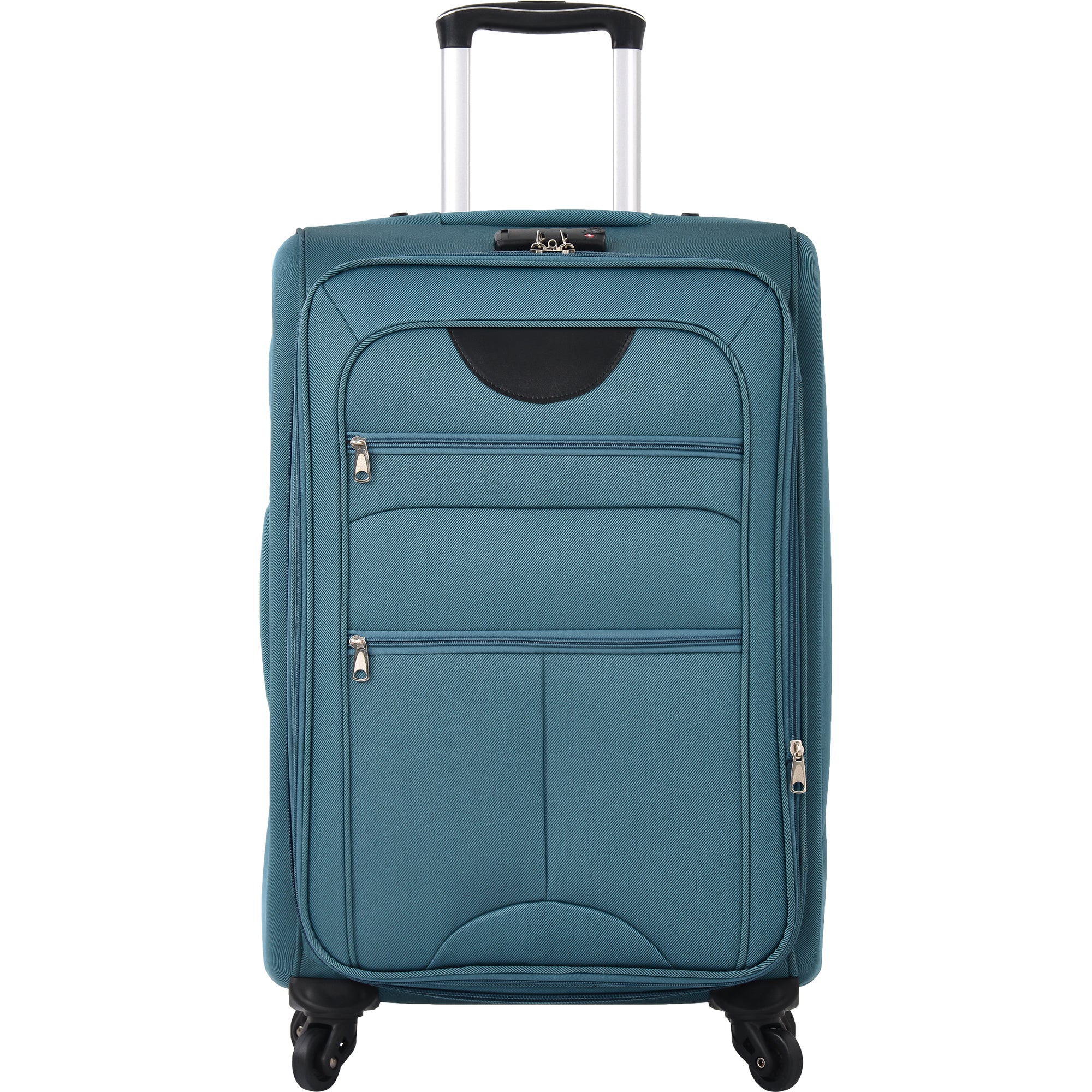 paproos 3 PCS Luggage Set, Lightweight Carry on Softside Suitcases Set, 22in 26in 30in