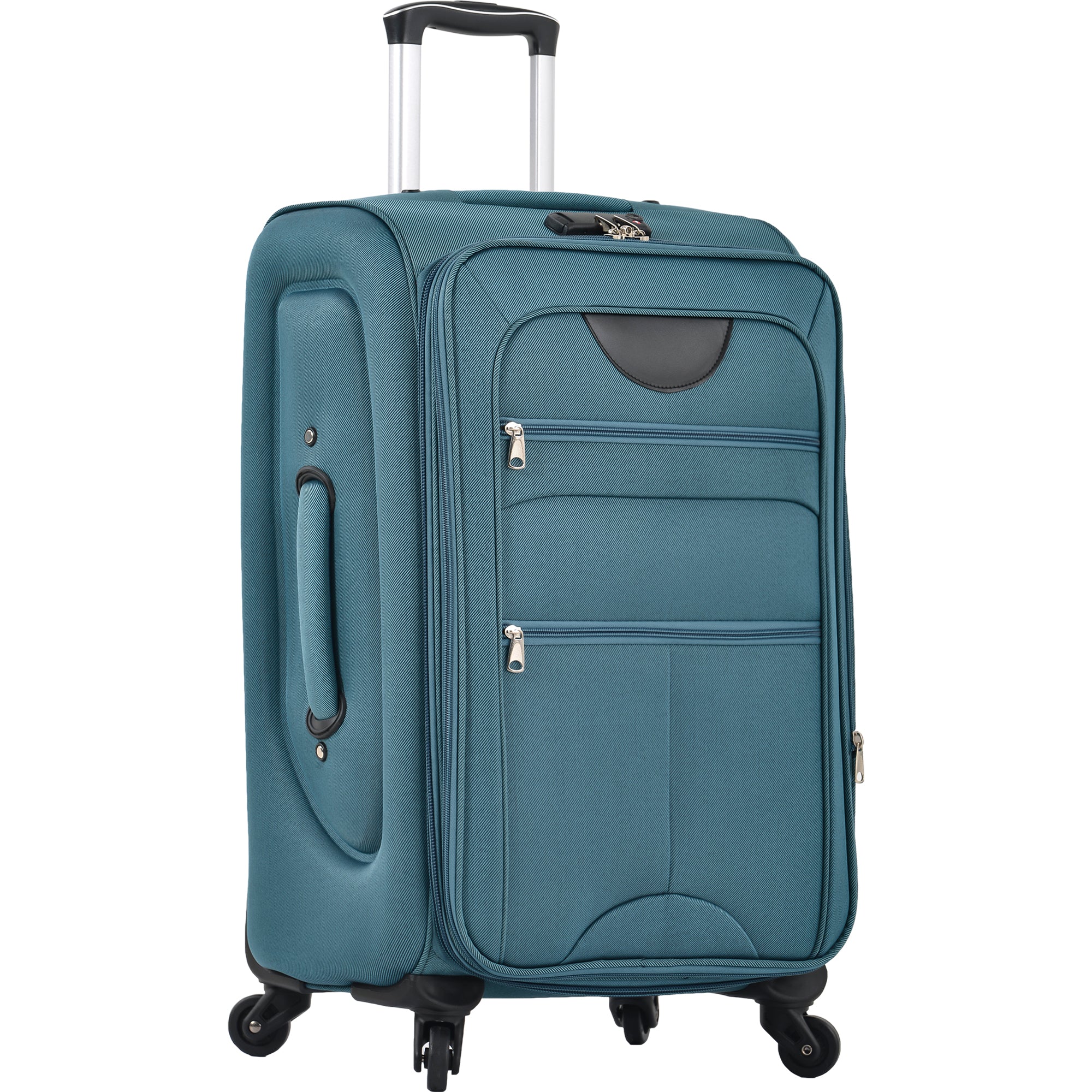 paproos 3 PCS Luggage Set, Lightweight Carry on Softside Suitcases Set, 22in 26in 30in